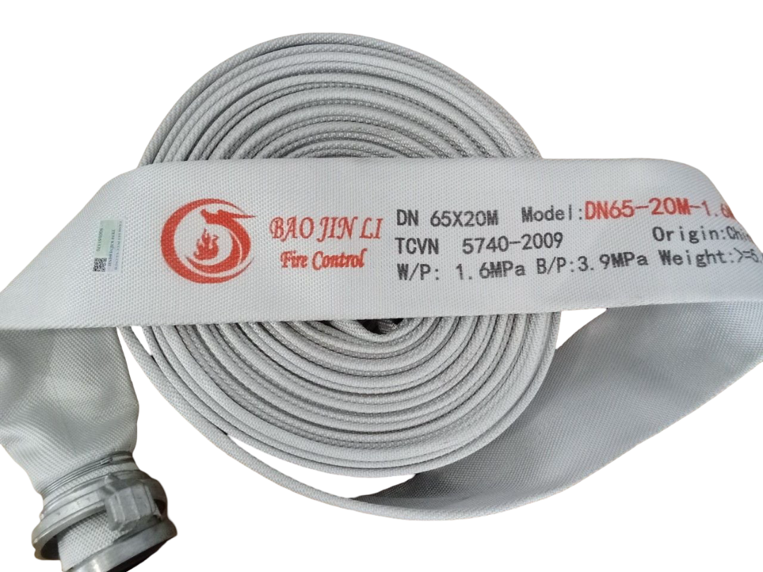 Vòi Chữa Cháy D65 x 20m x 16bar Có Tem Kiểm Định