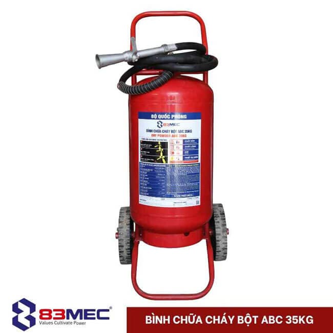 Bình Chữa Cháy Bột 35kg Bộ Quốc Phòng (tem Kiểm định)